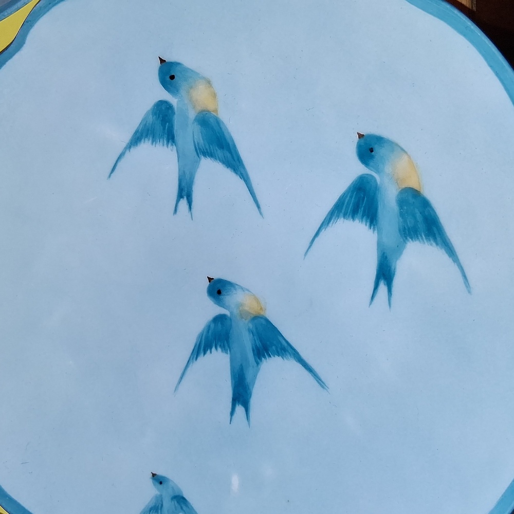 Vintage 40s AandR Porcelain 4 Plates - Picture 2 of 4
